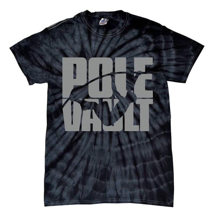 Pole Vault Design for Pole Vaulter Graphic Pole Vault Tie-Dye T-Shirt