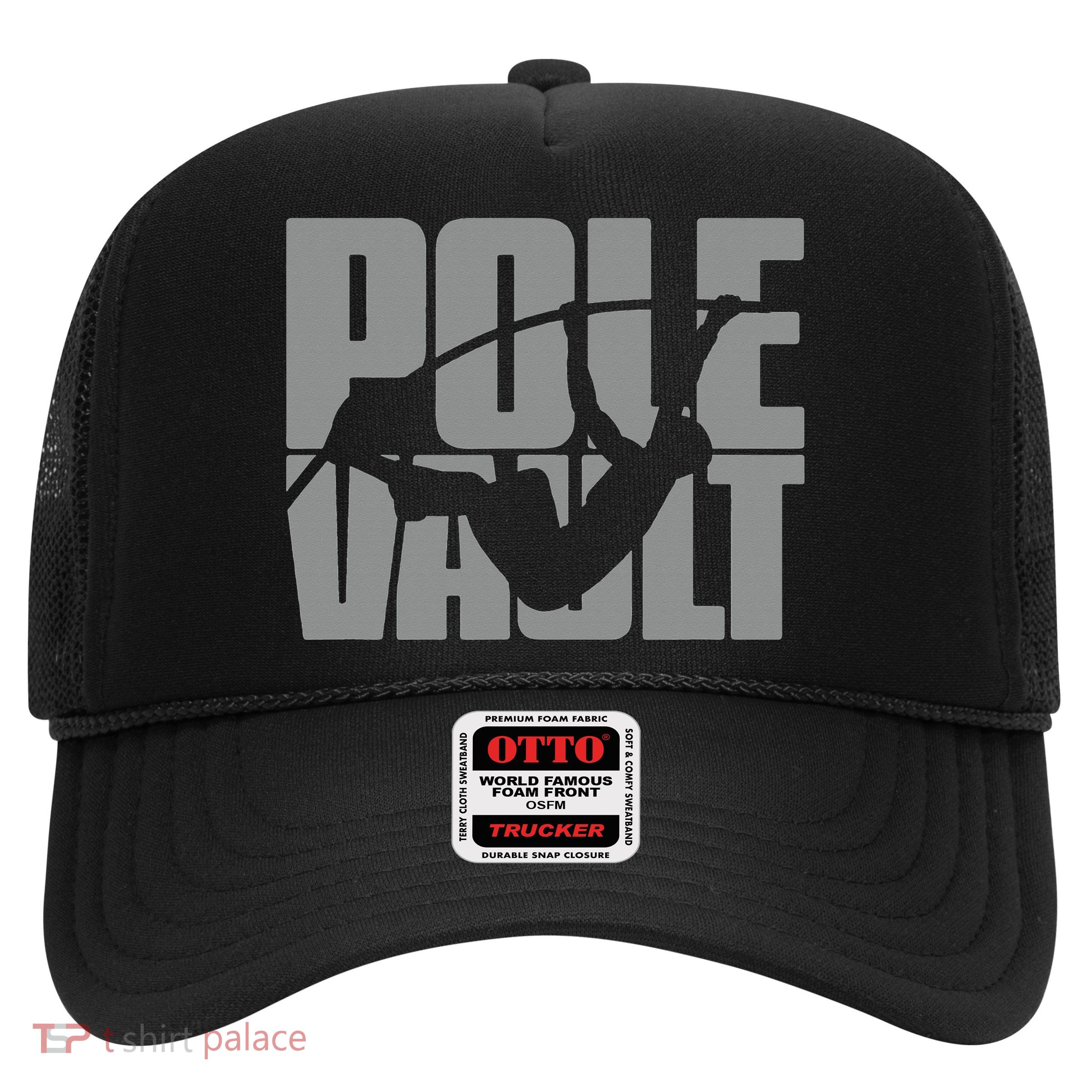 Pole Vault Design for Pole Vaulter Graphic Pole Vault Trucker Hat