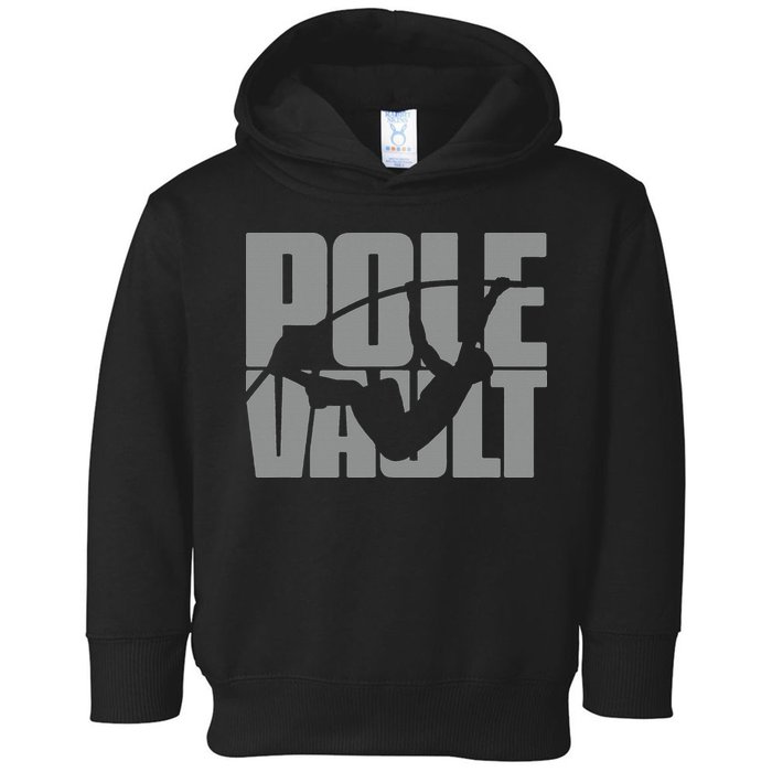 Pole Vault Design for Pole Vaulter Graphic Pole Vault Toddler Hoodie