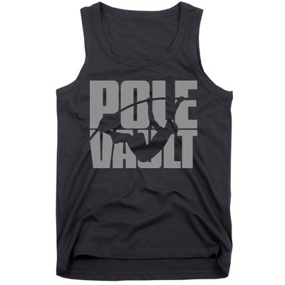 Pole Vault Design for Pole Vaulter Graphic Pole Vault Tank Top