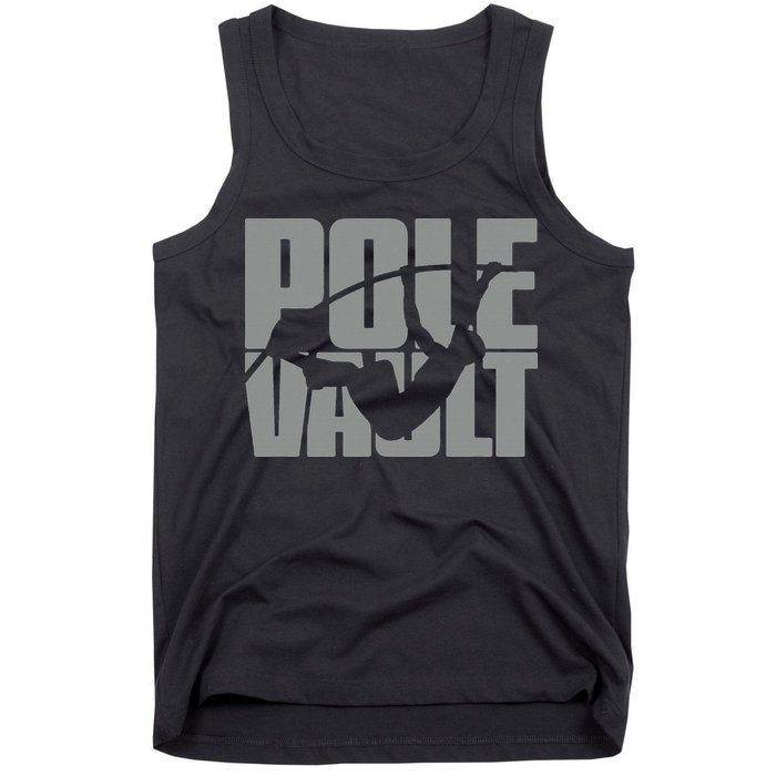 Pole Vault Design for Pole Vaulter Graphic Pole Vault Tank Top