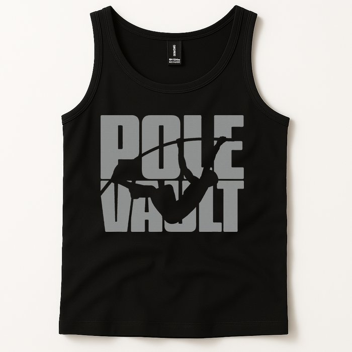Pole Vault Design for Pole Vaulter Graphic Pole Vault Tank Top