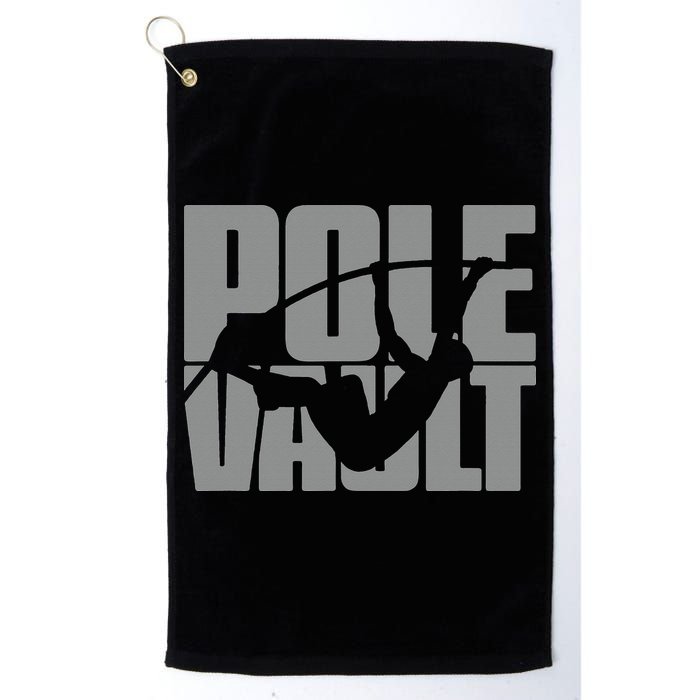 Pole Vault Design for Pole Vaulter Graphic Pole Vault Golf Towel