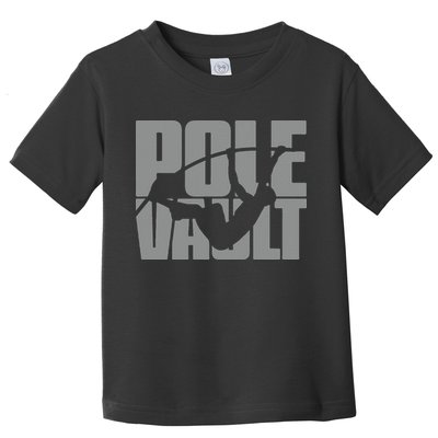 Pole Vault Design for Pole Vaulter Graphic Pole Vault Toddler T-Shirt
