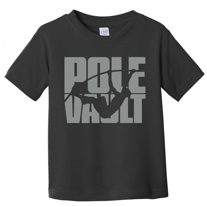 Pole Vault Design for Pole Vaulter Graphic Pole Vault Toddler T-Shirt