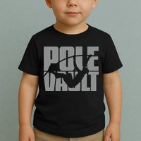 Pole Vault Design for Pole Vaulter Graphic Pole Vault Toddler T-Shirt