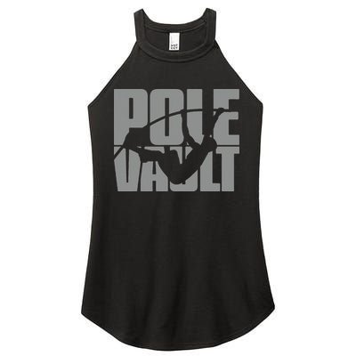 Pole Vault Design for Pole Vaulter Graphic Pole Vault Women's Perfect Tri Rocker Tank