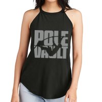 Pole Vault Design for Pole Vaulter Graphic Pole Vault Women's Perfect Tri Rocker Tank