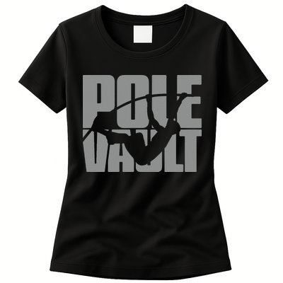 Pole Vault Design for Pole Vaulter Graphic Pole Vault Womens T-Shirt