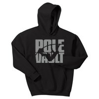 Pole Vault Design for Pole Vaulter Graphic Pole Vault Kids Hoodie