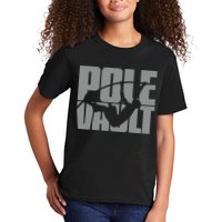Pole Vault Design for Pole Vaulter Graphic Pole Vault Kids T-Shirt