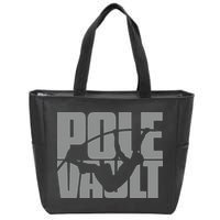 Pole Vault Design for Pole Vaulter Graphic Pole Vault Zip Tote Bag