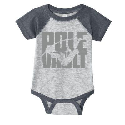 Pole Vault Design for Pole Vaulter Graphic Pole Vault Infant Baby Jersey Bodysuit