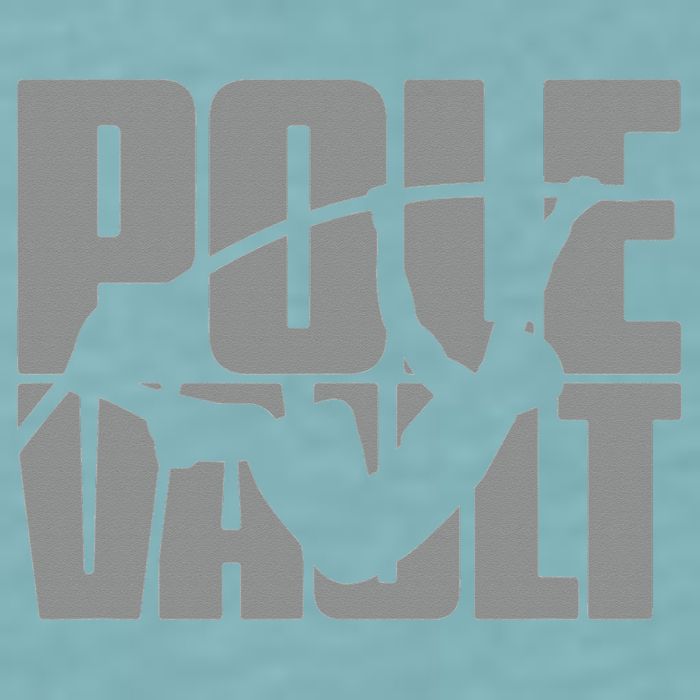 Pole Vault Design for Pole Vaulter Graphic Pole Vault Sueded Cloud Jersey T-Shirt