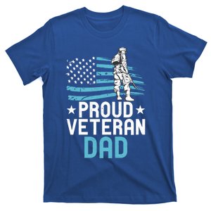 Proud Veteran Dad Funny Professional Soldier Father Vet Gift T-Shirt