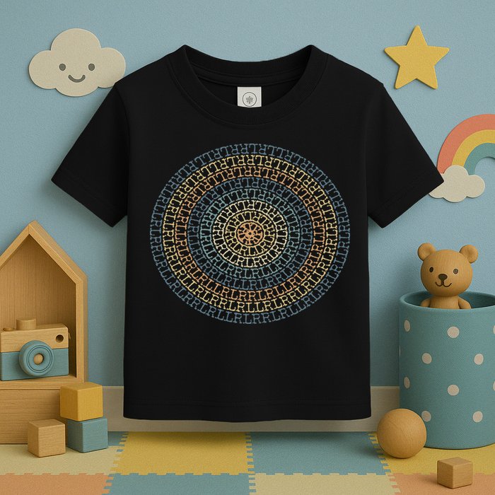 Paradiddle Variations Drummer Toddler T-Shirt