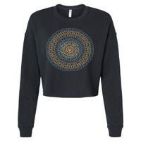 Paradiddle Variations Drummer Cropped Pullover Crew