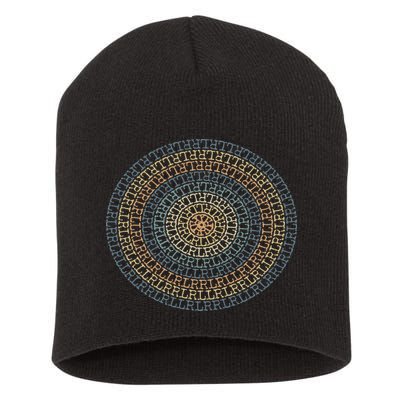 Paradiddle Variations Drummer Short Acrylic Beanie