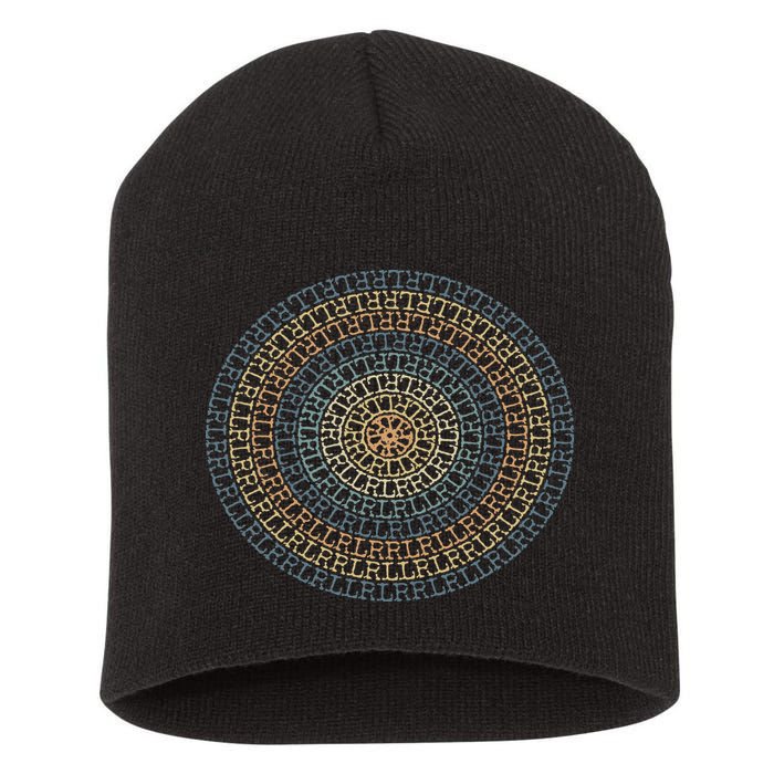 Paradiddle Variations Drummer Short Acrylic Beanie
