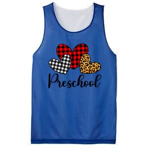 Preschool Valentines Day Red Plaid Leopard Family Matching Gift Mesh Reversible Basketball Jersey Tank