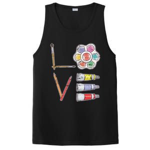 Painter Valentines Day Gift Painting Tools Drawing Artist Meaningful Gift PosiCharge Competitor Tank