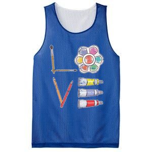 Painter Valentines Day Gift Painting Tools Drawing Artist Meaningful Gift Mesh Reversible Basketball Jersey Tank