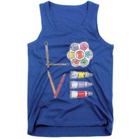 Painter Valentines Day Gift Painting Tools Drawing Artist Meaningful Gift Tank Top