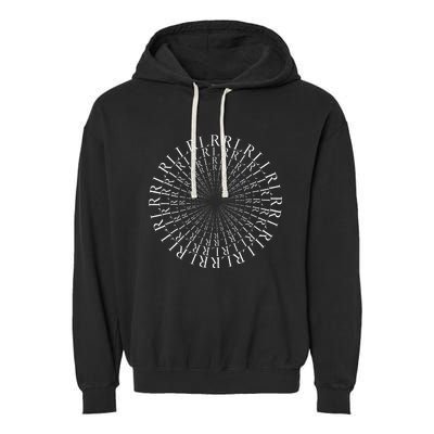 Paradiddle Variations Drummer Garment-Dyed Fleece Hoodie