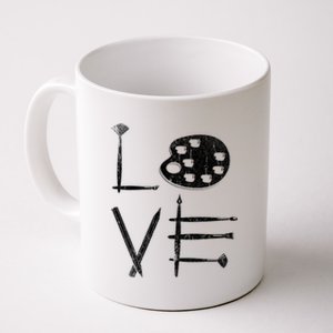 Painter Valentines Day Sketching Painter Gift Drawing Artist Meaningful Gift Coffee Mug