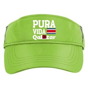 Pura Vida En Qatar 22 Costa Rica Adult Drive Performance Visor