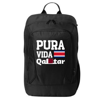 Pura Vida En Qatar 22 Costa Rica City Backpack