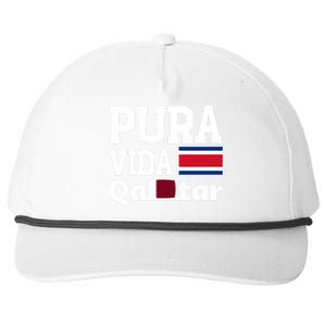 Pura Vida En Qatar 22 Costa Rica Snapback Five-Panel Rope Hat