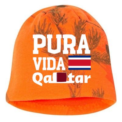 Pura Vida En Qatar 22 Costa Rica Kati - Camo Knit Beanie