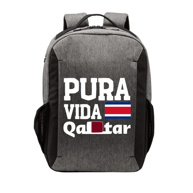 Pura Vida En Qatar 22 Costa Rica Vector Backpack