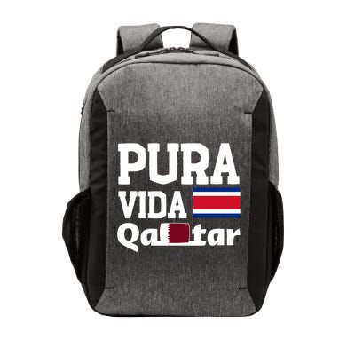 Pura Vida En Qatar 22 Costa Rica Vector Backpack