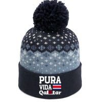 Pura Vida En Qatar 22 Costa Rica The Baniff Cuffed Pom Beanie