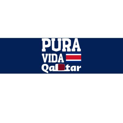 Pura Vida En Qatar 22 Costa Rica Bumper Sticker