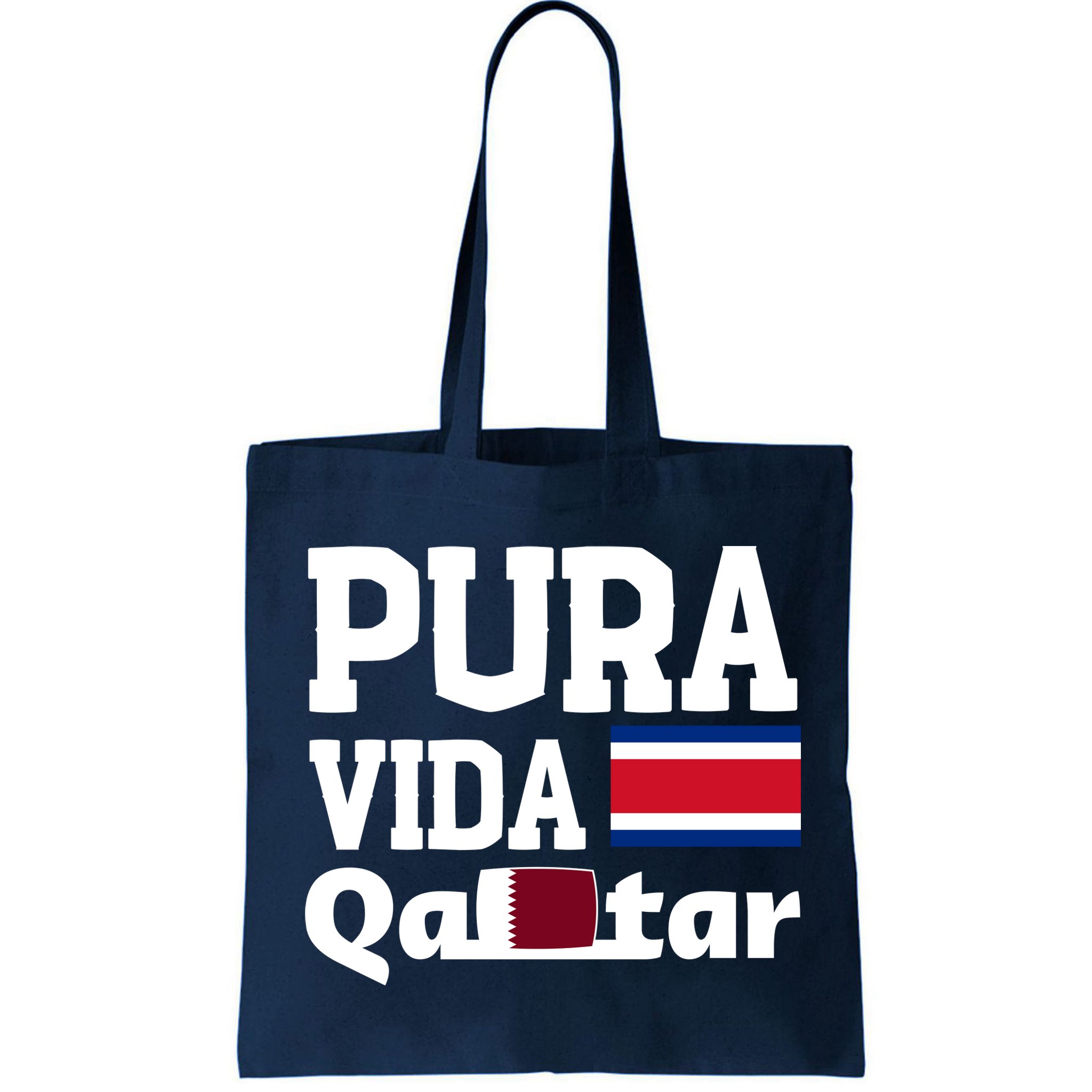 Pura Vida En Qatar 22 Costa Rica Bag