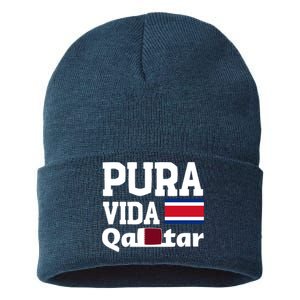 Pura Vida En Qatar 22 Costa Rica Sustainable Knit Beanie