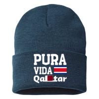 Pura Vida En Qatar 22 Costa Rica Sustainable Knit Beanie