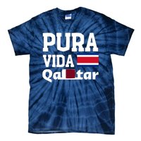 Pura Vida En Qatar 22 Costa Rica Tie-Dye T-Shirt