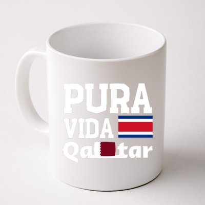 Pura Vida En Qatar 22 Costa Rica Coffee Mug