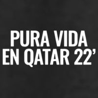 Pura Vida En Qatar 22 Costa Rica 7 Panel Mesh Trucker Snapback Hat