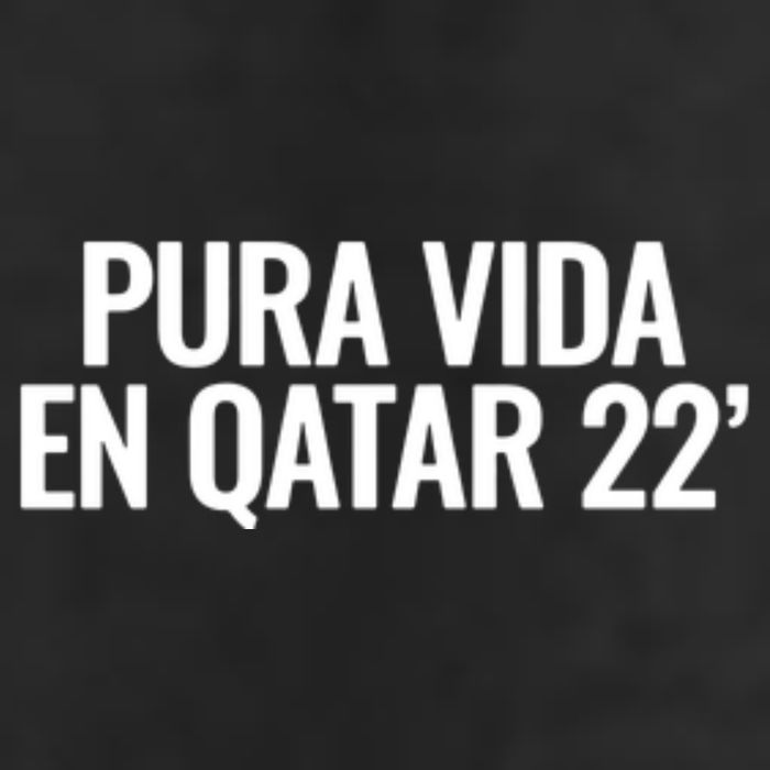 Pura Vida En Qatar 22 Costa Rica 7 Panel Mesh Trucker Snapback Hat