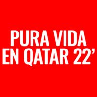 Pura Vida En Qatar 22 Costa Rica V-Neck T-Shirt