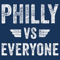 Philly VS Everyone Funny Pennsylvania 7 Panel Mesh Trucker Snapback Hat