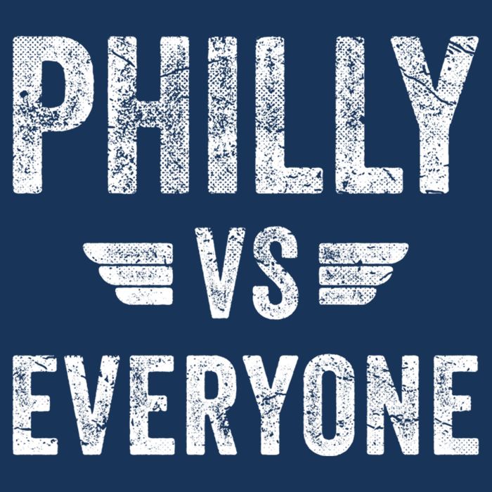 Philly VS Everyone Funny Pennsylvania 7 Panel Mesh Trucker Snapback Hat