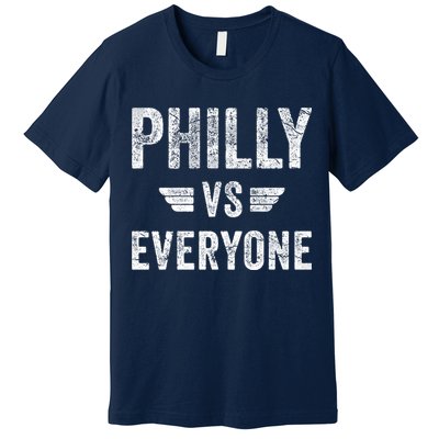 Philly VS Everyone Funny Pennsylvania Premium T-Shirt