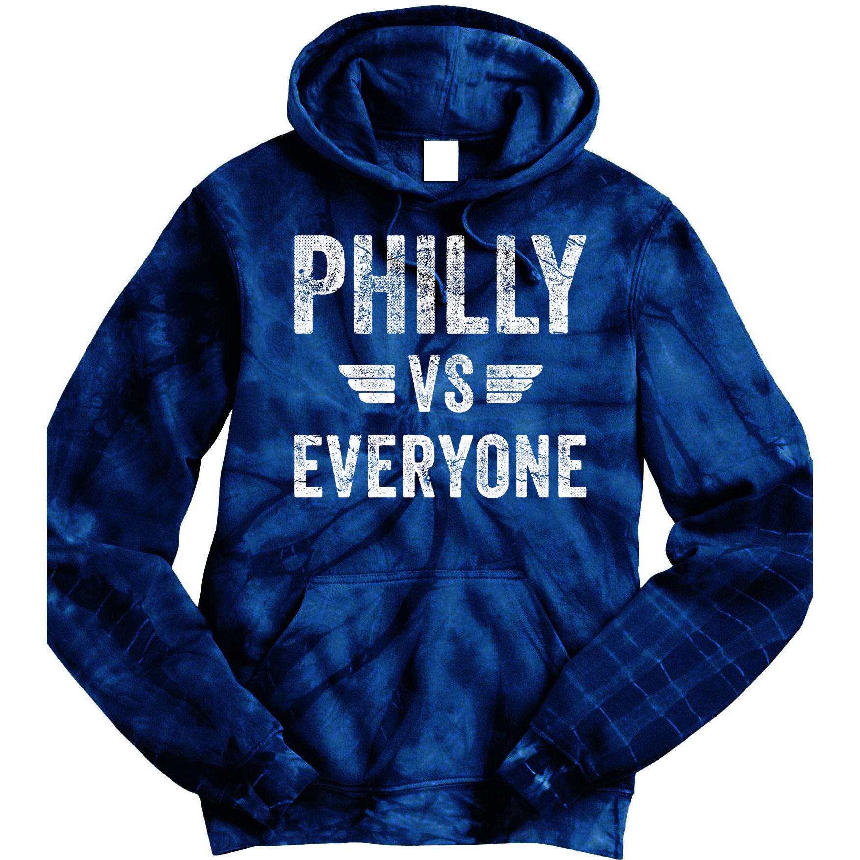 Philly VS Everyone Funny Pennsylvania Tie Dye Hoodie