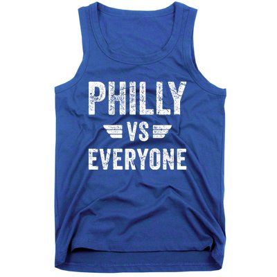 Philly Vs Everyone Funny Pennsylvania Meaningful Gift Tank Top